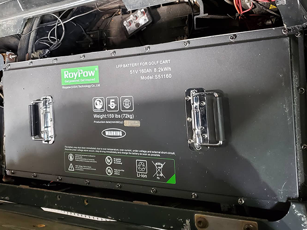 48v lithium battery pack 160ah, lithium golf cart battery pack
